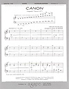 Canon Handbell sheet music cover